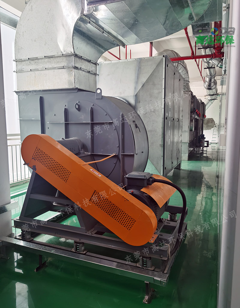 广东半导体企业4种工序废气处理工程 